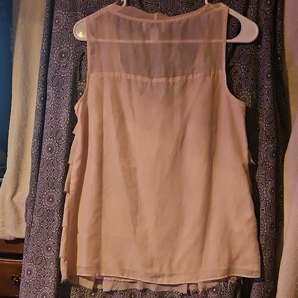 GUC LOFT Women's Layered Cream Tank Top - Picture 3 of 3